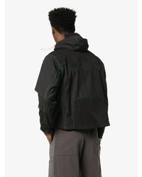 Boramy Viguier Contrast Stitch Boxy Fit Hooded Jacket