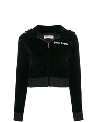 Palm Angels Cropped Hooded Jacket