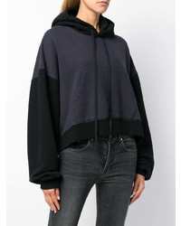 Unravel Project Cropped Oversized Hoodie