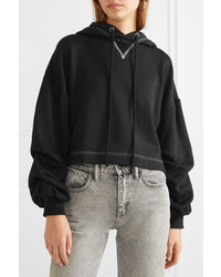 The Range Cropped Terry Hoodie