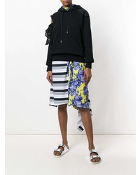 Sacai Deconstructed Cold Shoulder Hoodie
