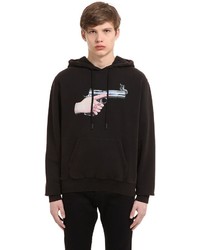 Off-White Dont Move Hooded Cotton Sweatshirt