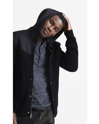 Express sales hooded cardigan