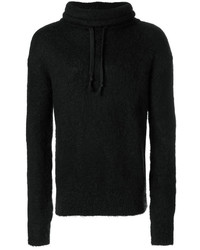 Saint Laurent Fitted Hooded Sweatshirt