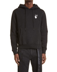 Off-White Gradient Ombre Arrows Graphic Hoodie