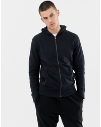 Selected Homme Hooded Zip Through Sweat Beauty