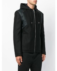 Les Hommes Urban Hooded Zipped Jacket