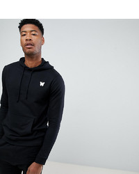 Good For Nothing Hoodie In Black With Chest Logo To Asos