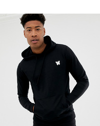 Good For Nothing Hoodie In Black With Chest Logo To Asos
