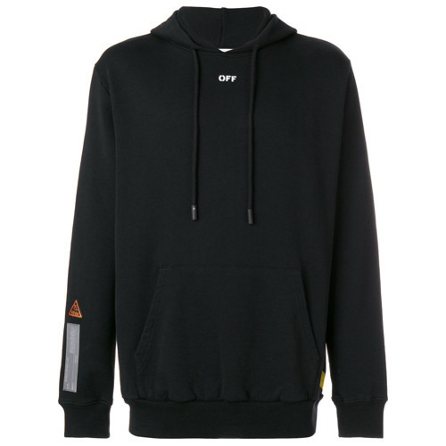 Off white best sale black tape hoodie