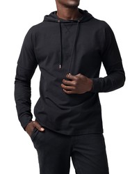 Good Man Brand Japan Long Sleeve Pullover Hoodie In Black At Nordstrom