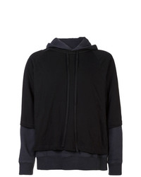 Unravel Project Layered Effect Hoodie