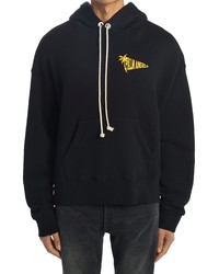 Palm Angels Location Unknown Logo Graphic Hoodie
