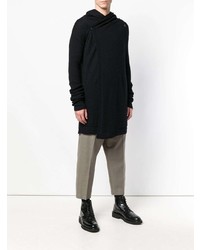 Rick Owens Long Hooded Sweater
