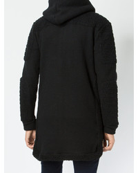 Balmain Long Hooded Sweatshirt