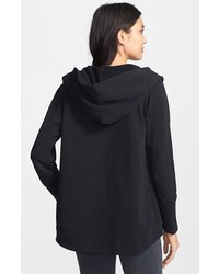 James Perse Open Front Draped Hoodie