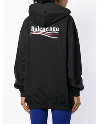 Balenciaga Oversized Logo Hoodie