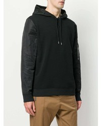 Karl Lagerfeld Panelled Hoodie