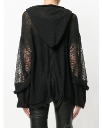 Almaz Perforated Hooded Jumper