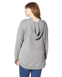 Plus Size Long Sleeve Pullover Sweatshirt Pure Energy