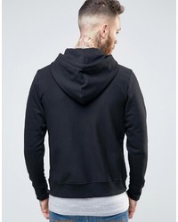 Paul Smith Ps By Hoodie With Zip Through In Regular Fit Black