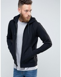 Paul Smith Ps By Hoodie With Zip Through In Regular Fit Black