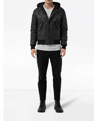 Burberry Reversible Diamond Quilted Hooded Jacket