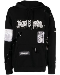 Moschino Safety Pin Cotton Hoodie