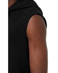 Topman Sleeveless Hoodie