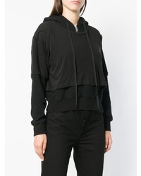 Unravel Project T Shirt Layered Hoodie