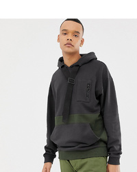 ASOS DESIGN Tall Oversized Hoodie With Utility Details