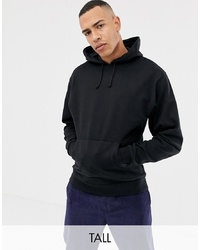 Collusion Tall Regular Fit Hoodie In Black
