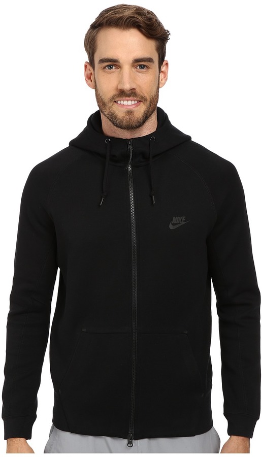 Nike Tech Fleece Aw77 10 Full Zip Hoodie, $110 | Zappos | Lookastic