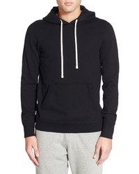 Reigning Champ Trim Fit Hoodie In Black At Nordstrom