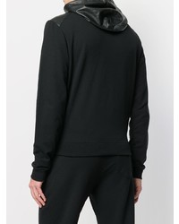 Versace Collection Two Tone Zipped Hoodie