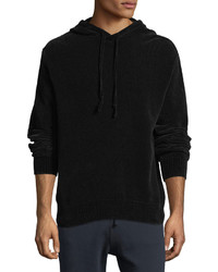 Vince Velour Pullover Hoodie