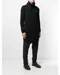 Army Of Me Zip Off Collar Deconstructed Sweater