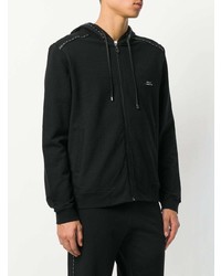 Versace Collection Zipped Hooded Jacket