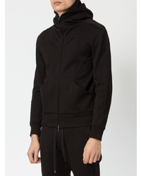 Attachment Zipped Hoodie