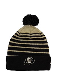 Nike Black Colorado Buffaloes Sideline Cuffed Knit Hat With Removable Pom At Nordstrom