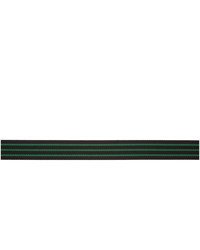 Prada Black And Green Belt