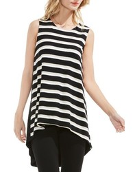 Vince Camuto Desert Stripe Highlow Blouse