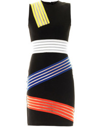 Christopher Kane Colour Block Multi Stripe Dress