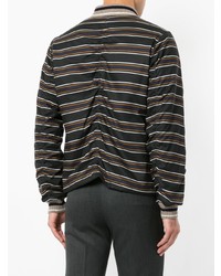 Undercover Striped Bomber Jacket