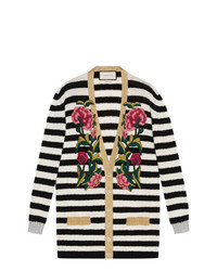 Gucci Embroidered Oversized Cardigan