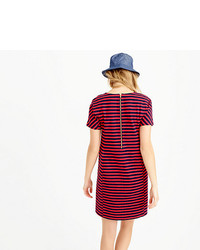 J.Crew Petite Striped T Shirt Dress
