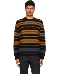 Paul Smith Brown Black Pullover Sweater