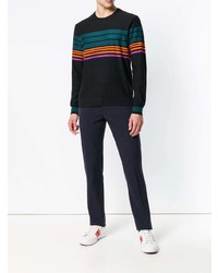 Ps By Paul Smith Colour Block Fitted Sweater
