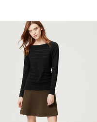 LOFT Shadow Stripe Sweater
