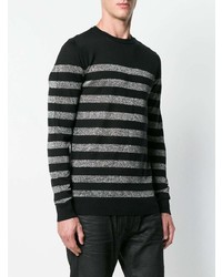 Balmain Metallic Striped Sweater